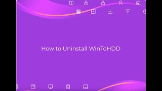 How to uninstall WinToHDD from Windows completely [upl. by Chloe442]