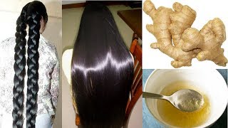 DIY Ginger Hair Masks For Extreme Hair Growth  Reduces Hair Fall Hair Loss Baldness amp Dandruff [upl. by Piefer708]