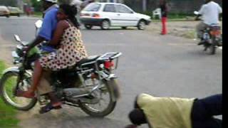 Moto Crash in Douala Cameroon [upl. by Mosa]