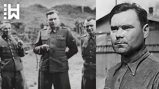 Execution of Josef Kramer  Nazi Commandant in Auschwitz amp BergenBelsen  World War 2 [upl. by Merl]