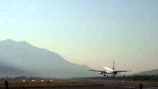 ERJ195 Montenegro at Tivat airport [upl. by Nyllewell]