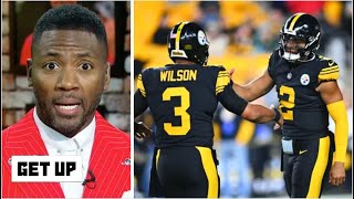 GET UP  Ryan Clark is critical of Mike Tomlin for rotate Fields and Wilson in Steelers loss [upl. by Benedikta]