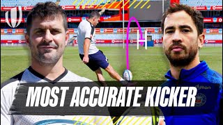 Morné Steyn v Danny Cipriani  Worlds Most Accurate Rugby Kick  Ultimate Rugby Challenge [upl. by Ardnaid794]