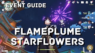 Flameplume Starflowers  Event Guide  Genshin Impact [upl. by Reste]