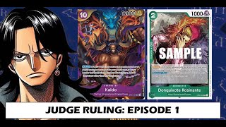 Judge Ruling Episode 1 Rosinante Character Effect vs Kaido On Play Effect [upl. by Merta]