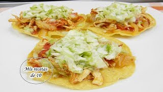 COMO HACER TINGA DE POLLO CON CHIPOTLE [upl. by Stelle587]