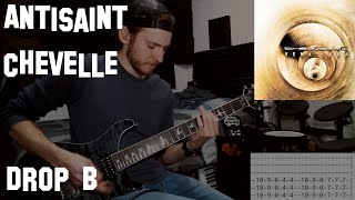 Chevelle  Antisaint Guitar Cover with TABS [upl. by Billie]