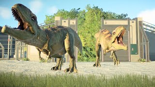 ALL 100 SMALL amp MEDIUM CARNIVORES amp HERBIVORES SPECIES  Jurassic World Evolution 2 [upl. by Tonl430]