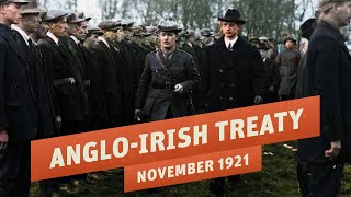 Treaty That Caused Irish Civil War  The AngloIrish Treaty 1921 Documentary [upl. by Kym647]