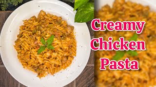 Creamy Chicken Pasta Recipe  Chicken Pasta  Pasta Recipe  Dilip Bane Recipes [upl. by Ahseikan]