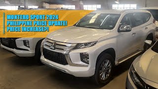 montero sport 2024 Philippine Price Update Price Increase Ba Talaga monterosport2024philippines [upl. by Ettennek]