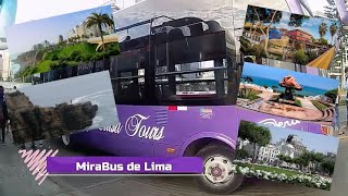 MiraBus de la ciudad de Lima Conociendo Perú [upl. by Kennith267]