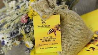 Bee Bombs Feeding the bees [upl. by Arriaet216]