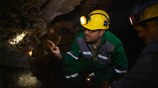 Gem Adventures Mining Csarite in Turkey [upl. by Narruc]