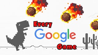 I Played Every Hidden Google Game [upl. by Yniattirb763]