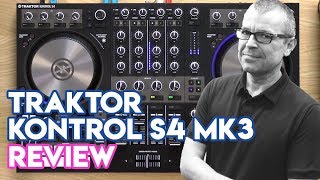 Traktor Kontrol S4 Mk3 Review amp Demo  Native Instruments Traktor Pro 3 New Features [upl. by Adnovahs]