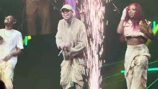 Chris Brown  Grass Aint Greener Live 4K [upl. by Eedissac]