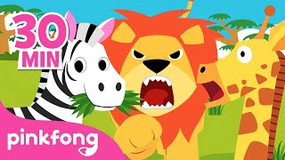 Chansons dAnimaux  Comptines Bébé  en français  Pinkfong Bébé Requin  Chansons pour Enfants [upl. by Andriana]