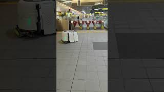 Robotic CleanUp Crew MRT Stations in Taipei Taiwan Get a HighTech Shine Robot vacuum [upl. by Letsirc]