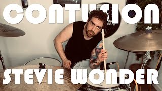 Contusion  Stevie Wonder Drum Cover [upl. by Indyc742]