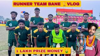 RUNNER TEAM BANE 😔  VLOG VIDEO JHARKHAND FOOTBALL  manohargaming [upl. by Raven]