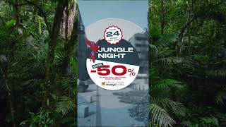 Jungle Night Vicolungo The Style Outlets [upl. by Kcirdaed]