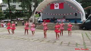 BAILE NEGROIDE  Festejando Fiestas Patrias 2023  Santander España [upl. by Parhe]