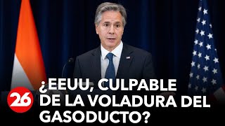 A un año de la explosión del Nord Stream ¿Estados Unidos culpable de la voladura del gasoducto [upl. by Eiramanna]