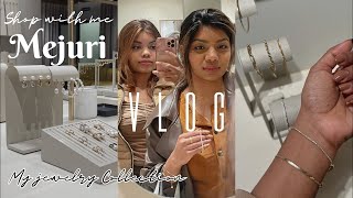 Mejuri Shopping Vlog  My Jewelry Collection [upl. by Friedlander]