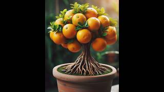 Grafting an orange plant into a lemon plant  shorts farming [upl. by Balthasar]