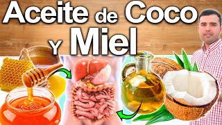 Aceite De Coco Y Miel Para Todo  Para Qué Sirve  Beneficios Para Tu Salud Y Belleza [upl. by Christalle]