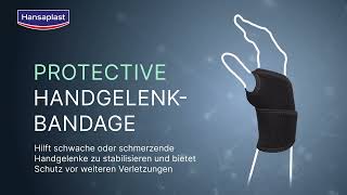 Protective HandgelenkBandage  Hansaplast [upl. by Albertine]