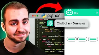 Create a Python GPT Chatbot  In Under 4 Minutes [upl. by Enilehcim667]