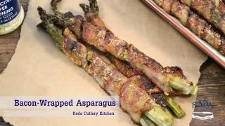 Bacon Wrapped Asparagus Recipe  RadaCutlerycom [upl. by Anahahs979]