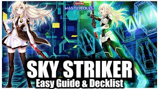 SKY STRIKER  EASY GUIDE amp DECKLIST Turn 1 amp 2 [upl. by Merrel]