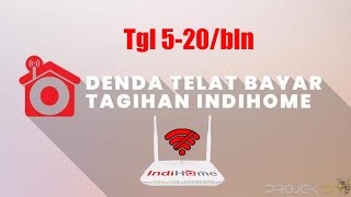 Telat bayar tagihan indihome dikenakan sanksi denda isolir sampai pencabutan layanan indihome [upl. by Meng487]