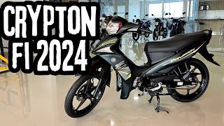 YAMAHA CRYPTON FI🍀Modelo 2024 una moto CÓMODA y LIVIANA🎊 [upl. by Onaicul]