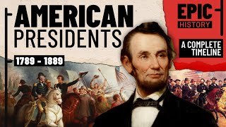 American Presidents A Complete Timeline  Washington to Cleveland 12 [upl. by Bradlee]