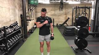 Dumbbell Alternating Crossbody Hammer Curls [upl. by Kelbee]