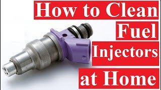 How to do DIY fuel injector cleaning at home [upl. by Nerw]