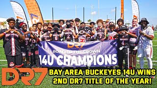 7on7 Football Highlights  Bay Area Buckeyes 14u Wins 2nd DR7 Title of 2024 with W vs Gridiron Elite [upl. by Eymaj]