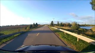 Driving the Kelvin Road Route 109 Prince Edward Island [upl. by Shuping332]