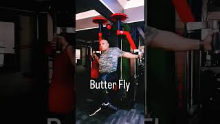 Chest day Butterfly Sam AbRam 💯 viral motivation music strength gym reechest butterfly [upl. by Horowitz]