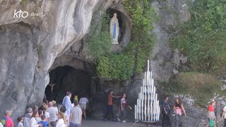 Chapelet du 22 juillet 2024 à Lourdes [upl. by Kerrison614]