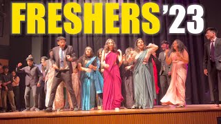 Freshers 2023 at SSCBS DU du college [upl. by Nnaegroeg850]