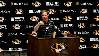 Mizzou Football Week 2 Press Conference [upl. by Ralyat]