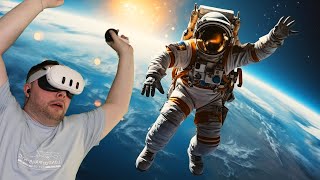 Explore Space in VR Mission ISS Gameplay on Meta Quest 3 🤯 [upl. by Gerik551]