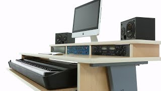 AZ2 Maple Keyboard Studio Desk [upl. by Chesnut600]