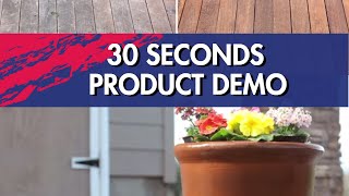 Product Demonstration  How 30 SECONDS Outdoor Cleaner Works [upl. by Odella]