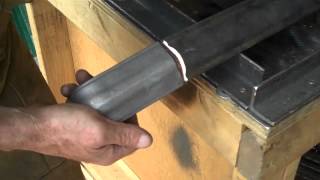 Howto MigWeld Wrought Iron Hand Rails by Mitchell Dillman [upl. by Ahcorb]